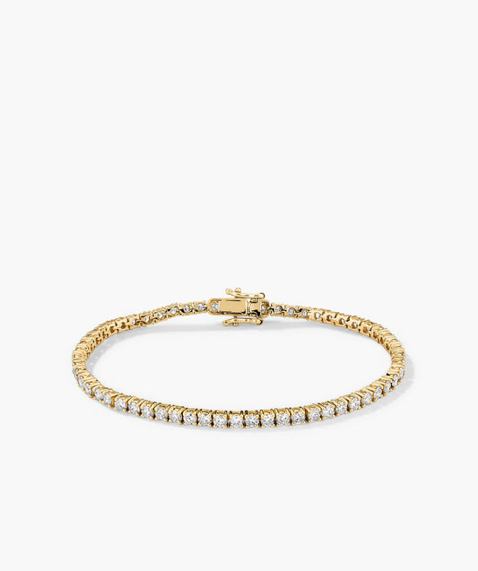 Luminous Grand Diamond Tennis Bracelet - Anirudh Jewels