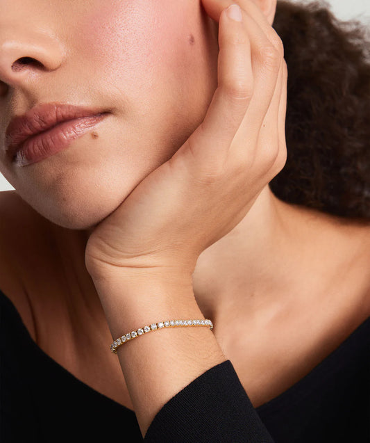 Luminous Diamond Tennis Bracelet - Anirudh Jewels