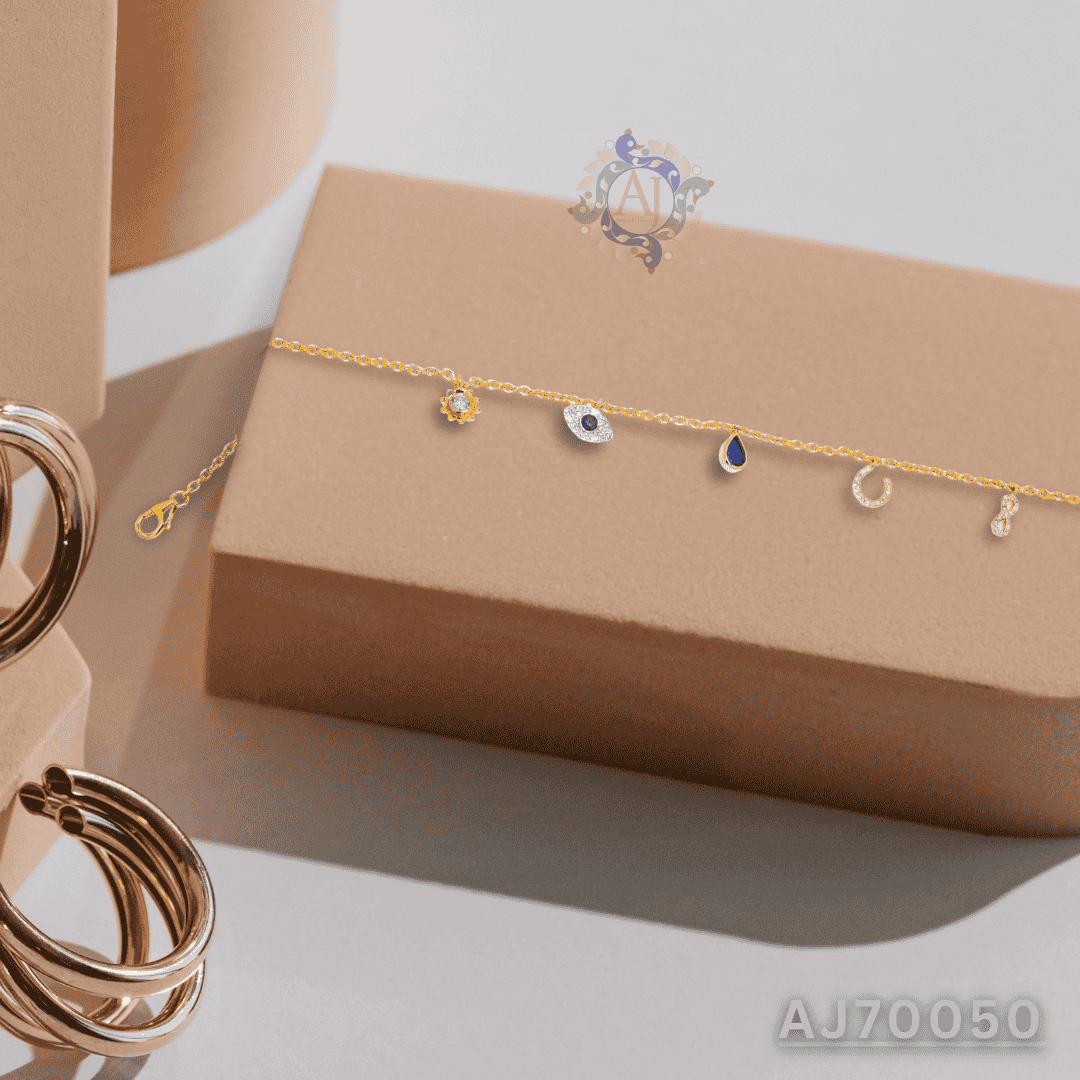 Celestial Charm Bracelet by Anirudh Jewels