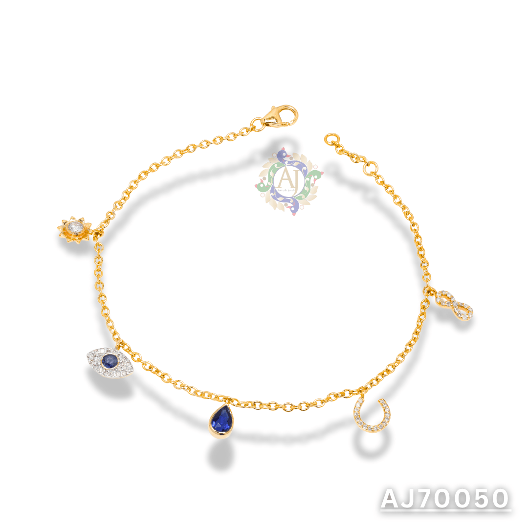 Celestial Charm Bracelet by Anirudh Jewels