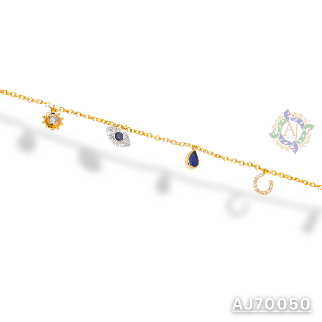 Celestial Charm Bracelet by Anirudh Jewels