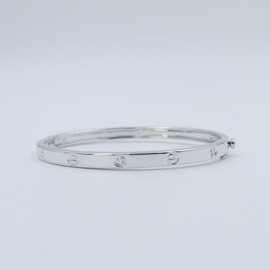 Diamond Gold Bangle for Women – Elegant Luxury Designer Cuff Bracelet - Anirudh Jewels