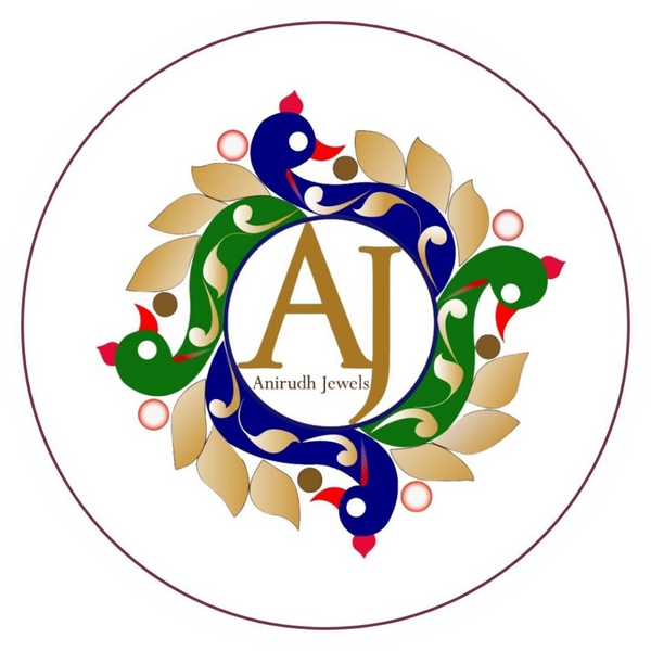Circuler Logo of Anirudh Jewels- The Manufcturer of Diamond Jewellery, Best Diamond Jewellery Manufacturer in Jaipur rajasthan India, Best Jeweller in India, Brand Logo, Branding website,