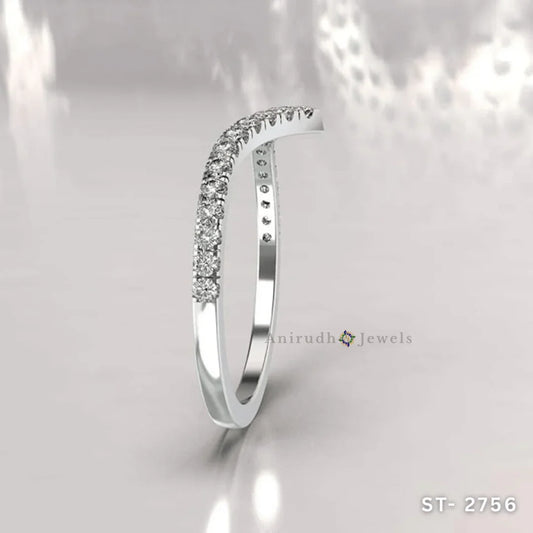 Radiant V Diamond Ring by Anirudh Jewels - Anirudh Jewels