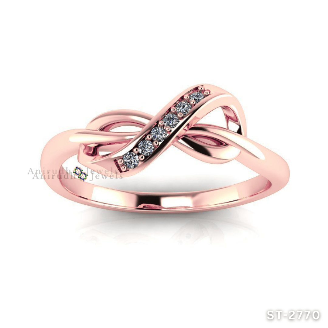 Infinity Grace Diamond Ring By Anirudh Jewels
