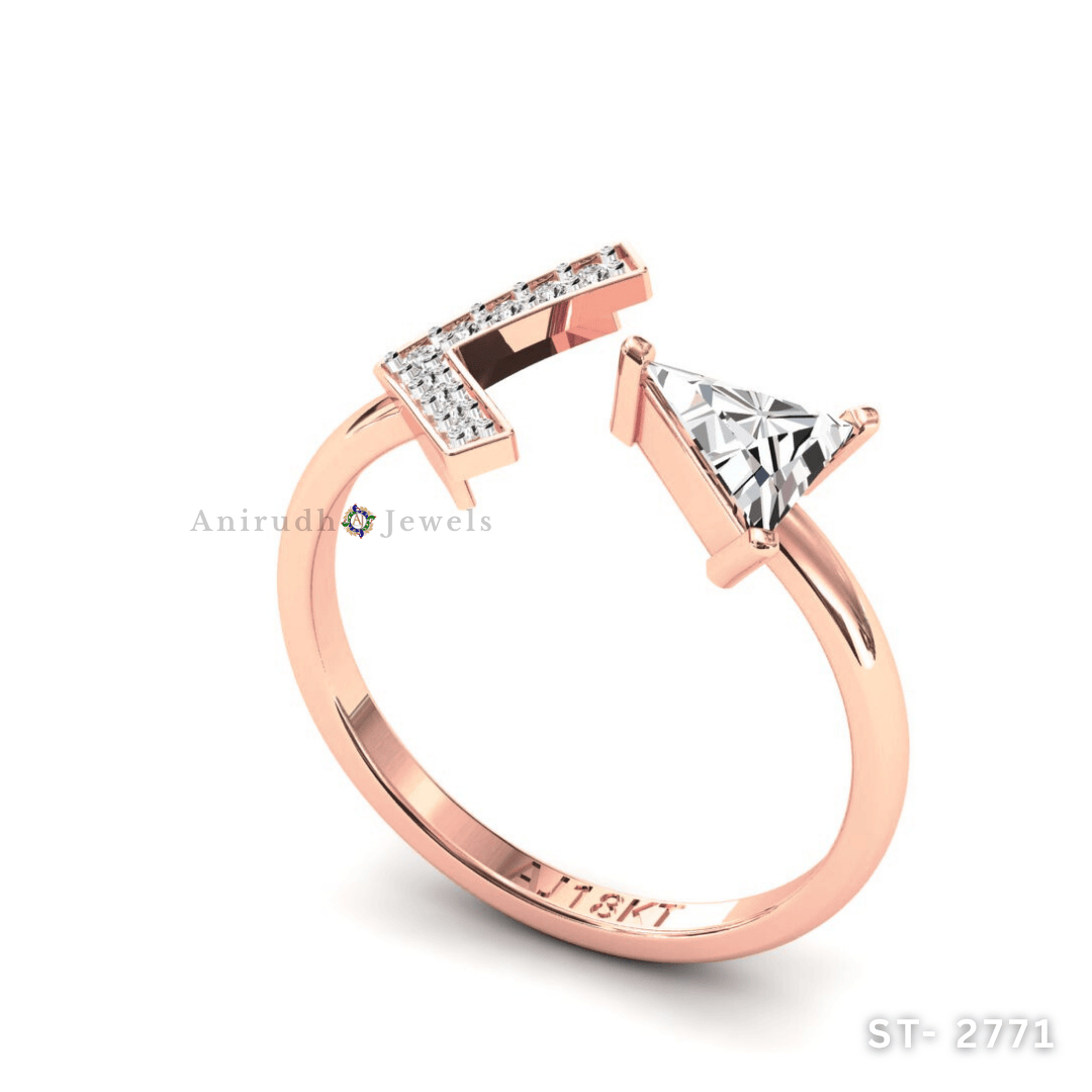 Duo Spark Ring By Anirudh Jewels
