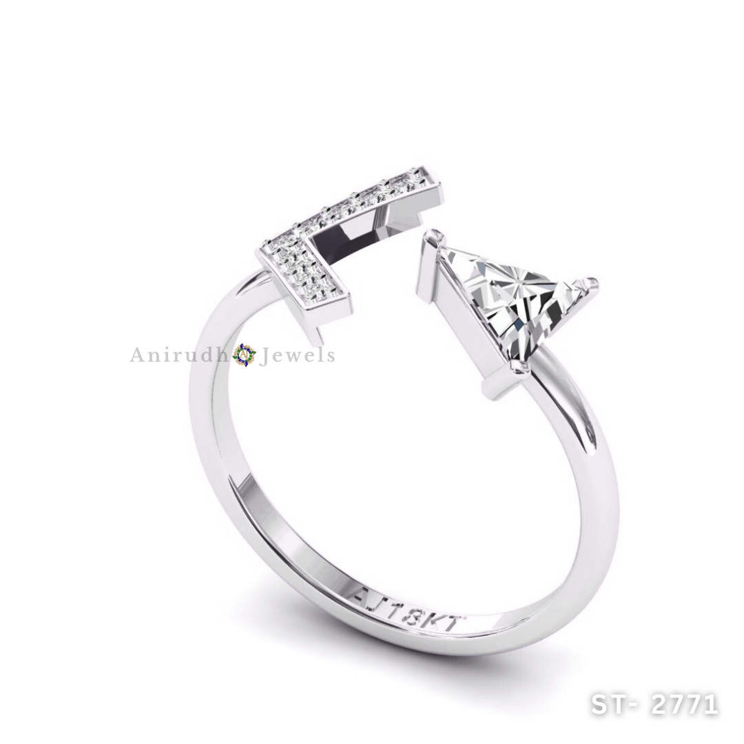 Duo Spark Ring By Anirudh Jewels