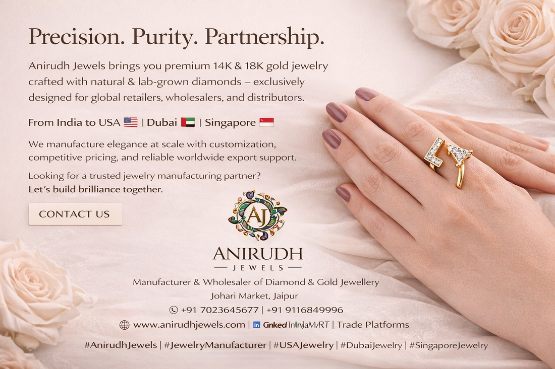 Precision. Purity. Partnership. – Celebrating Women’s Day with Global Craftsmanship - Anirudh Jewels