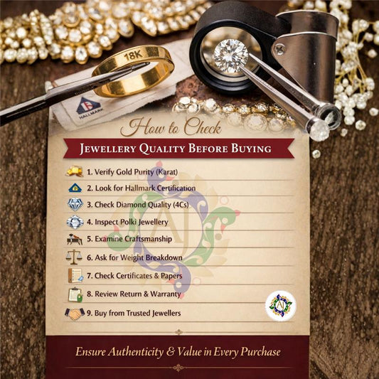 How to Check Jewellery Quality Before Buying - Anirudh Jewels
