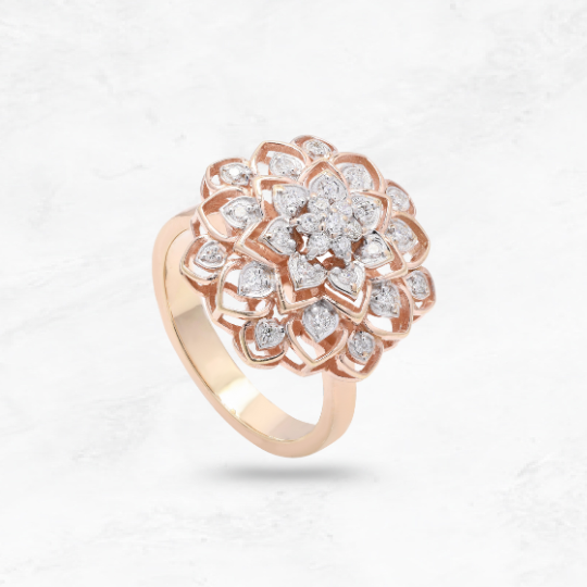 Top handcrafted diamond rings in 10K, 14K & 18K real gold with lab-grown diamonds. Customizable, ethical, and made-to-order at Anirudh Jewels.