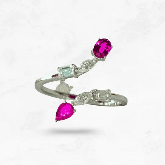 Colour Stone Rings - Anirudh Jewels