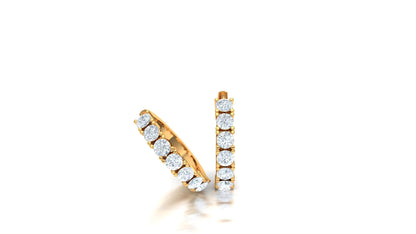 CVD Diamond Dual Row Band Ring