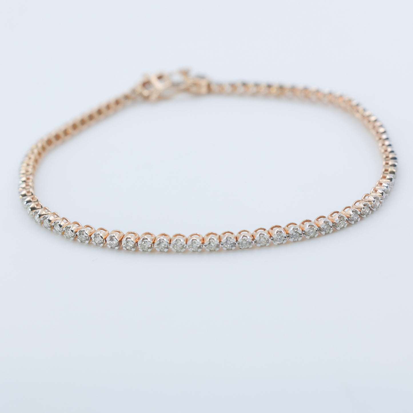 Diamond Classic Line Tennis Bracelet
