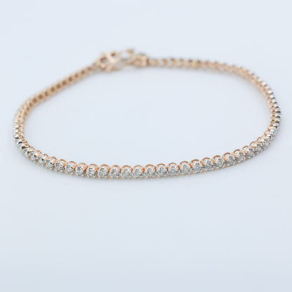 Diamond Classic Line Tennis Bracelet