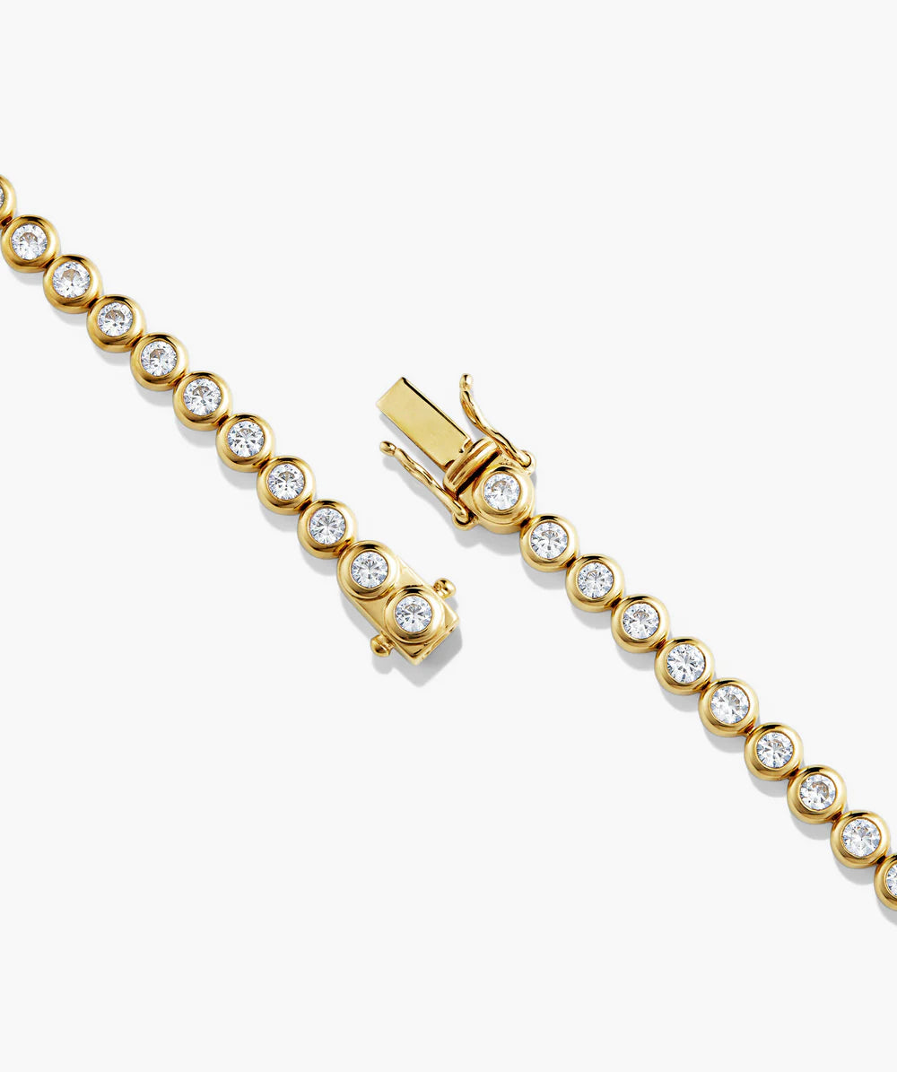 Luxurious CVD Diamond Tennis Bracelet
