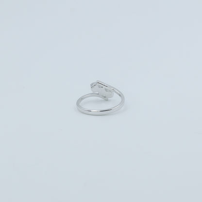 Three Stone Diamond Twist Gold Ring for Women – Elegant Designer Statement Ring - Anirudh Jewels