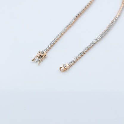 Diamond Classic Line Tennis Bracelet