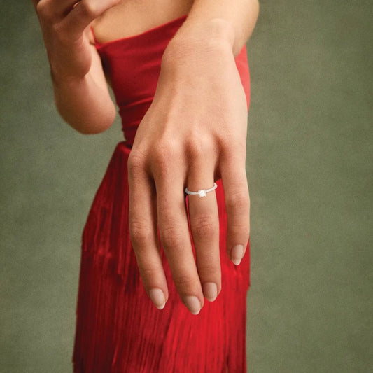 Solitaire Opal With Diamond Rings In 14k Gold