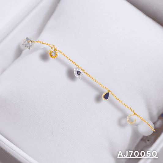 Celestial Charm Bracelet by Anirudh Jewels