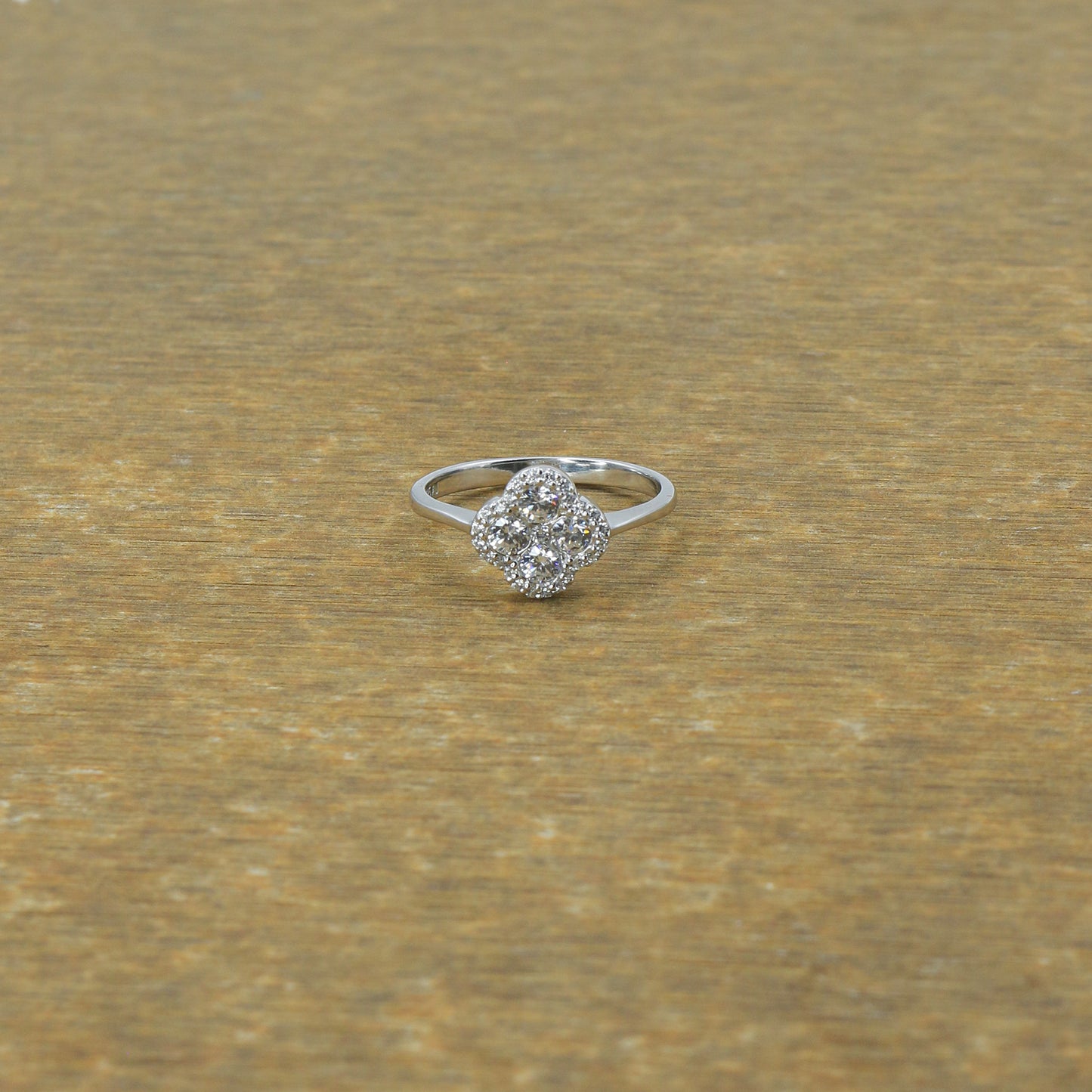 Cushion Halo Diamond Gold Ring for Women – Luxury Statement Engagement Ring - Anirudh Jewels