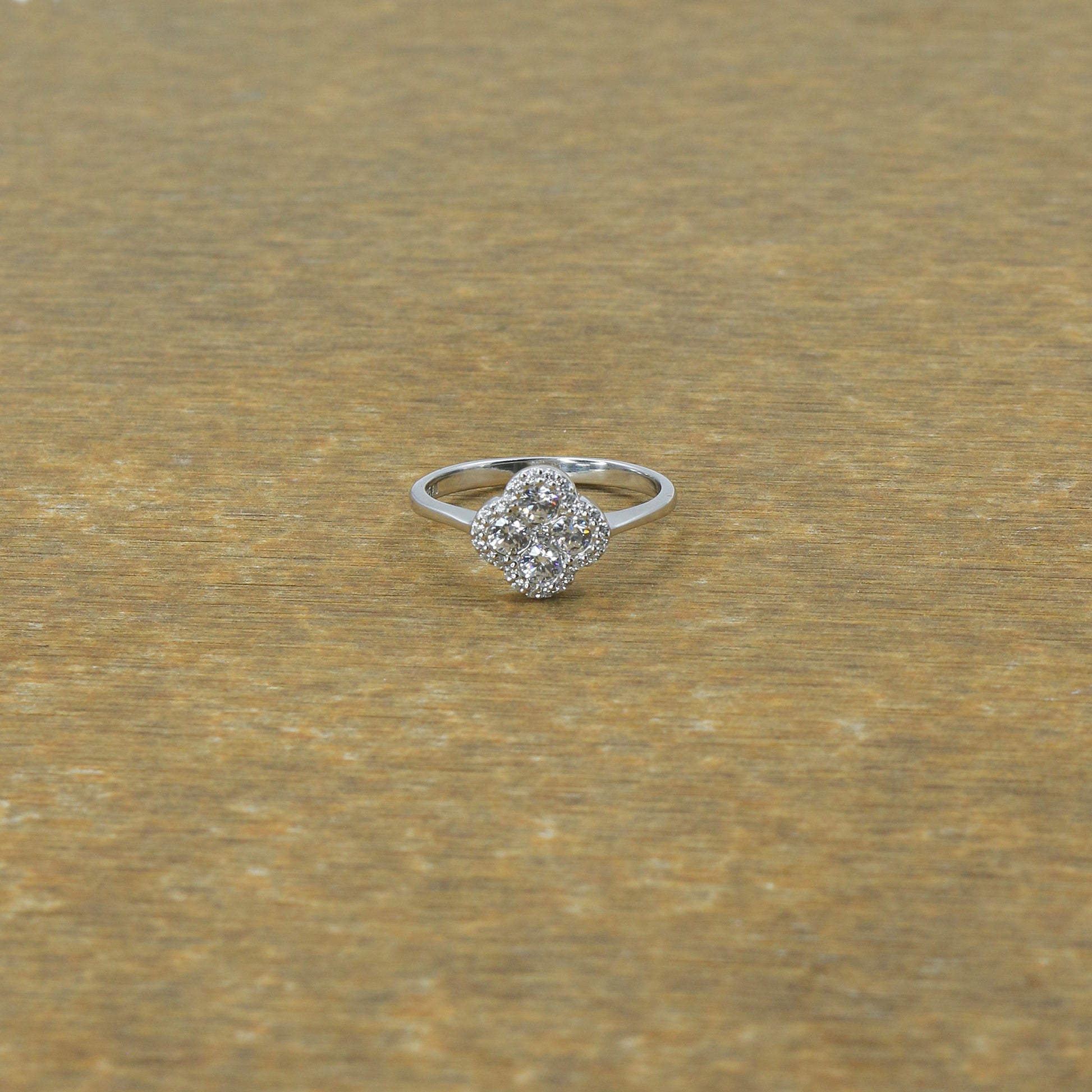 Cushion Halo Diamond Gold Ring for Women – Luxury Statement Engagement Ring - Anirudh Jewels
