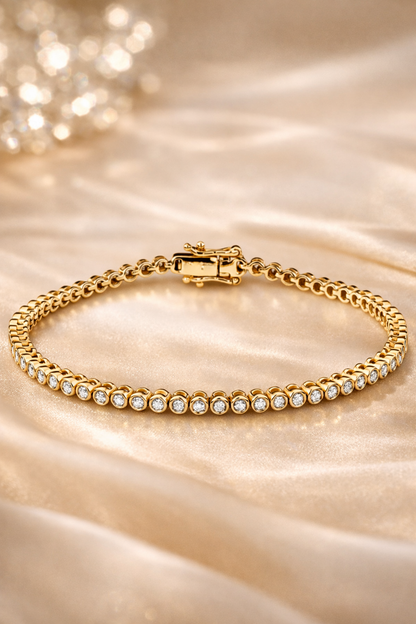 Petite Diamond Tennis Bracelet
