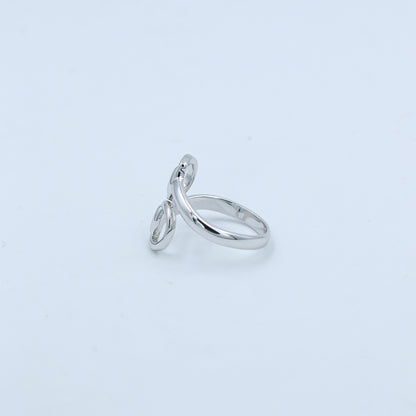 Equestrian-Inspired White Gold Ring
