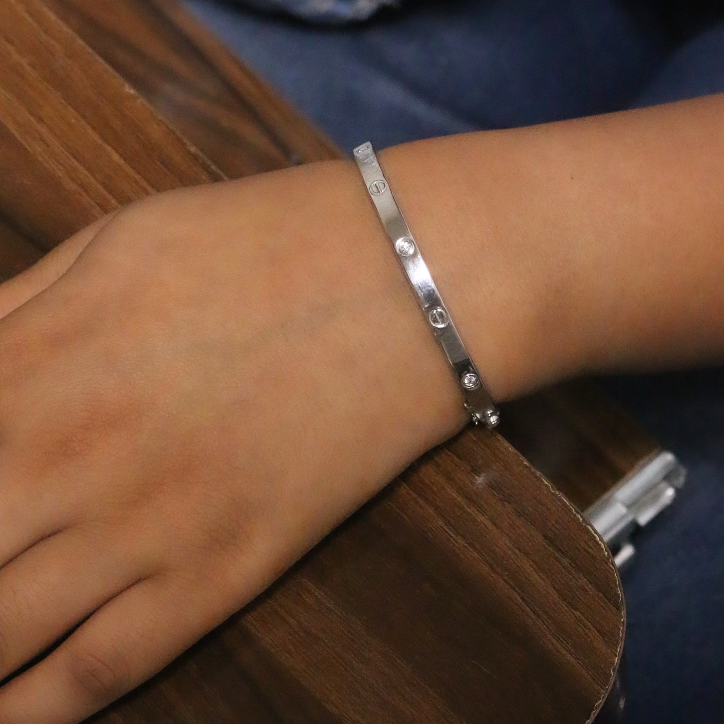 Diamond Gold Bangle for Women – Elegant Luxury Designer Cuff Bracelet - Anirudh Jewels