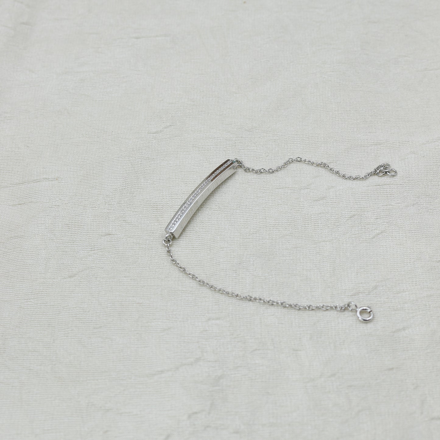 Minimal Diamond Bar Gold Bracelet - Anirudh Jewels