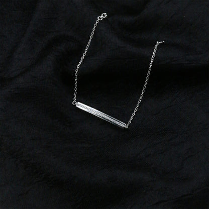 Minimal Diamond Bar Gold Bracelet - Anirudh Jewels