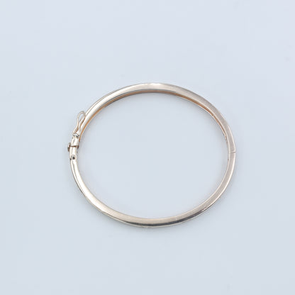 Diamond Gold Bangle for Women – Elegant Luxury Designer Cuff Bracelet - Anirudh Jewels