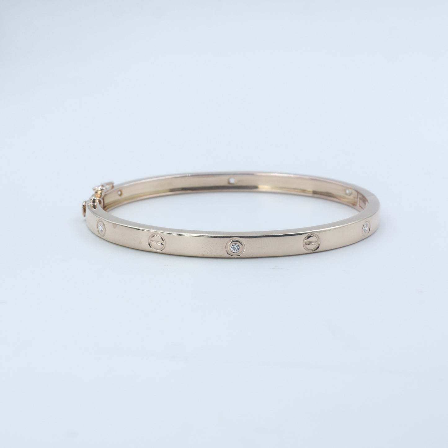 Diamond Gold Bangle for Women – Elegant Luxury Designer Cuff Bracelet - Anirudh Jewels