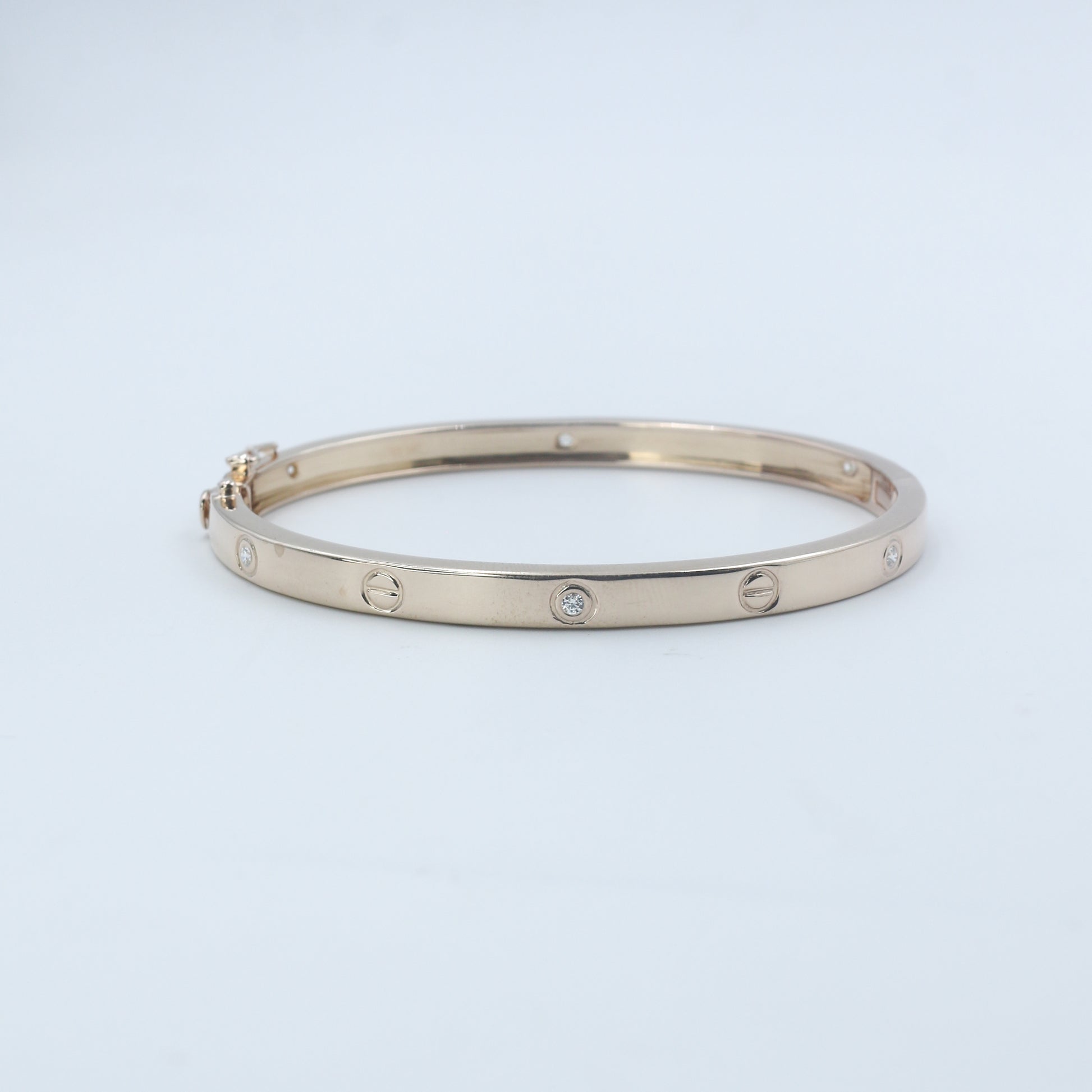 Diamond Gold Bangle for Women – Elegant Luxury Designer Cuff Bracelet - Anirudh Jewels