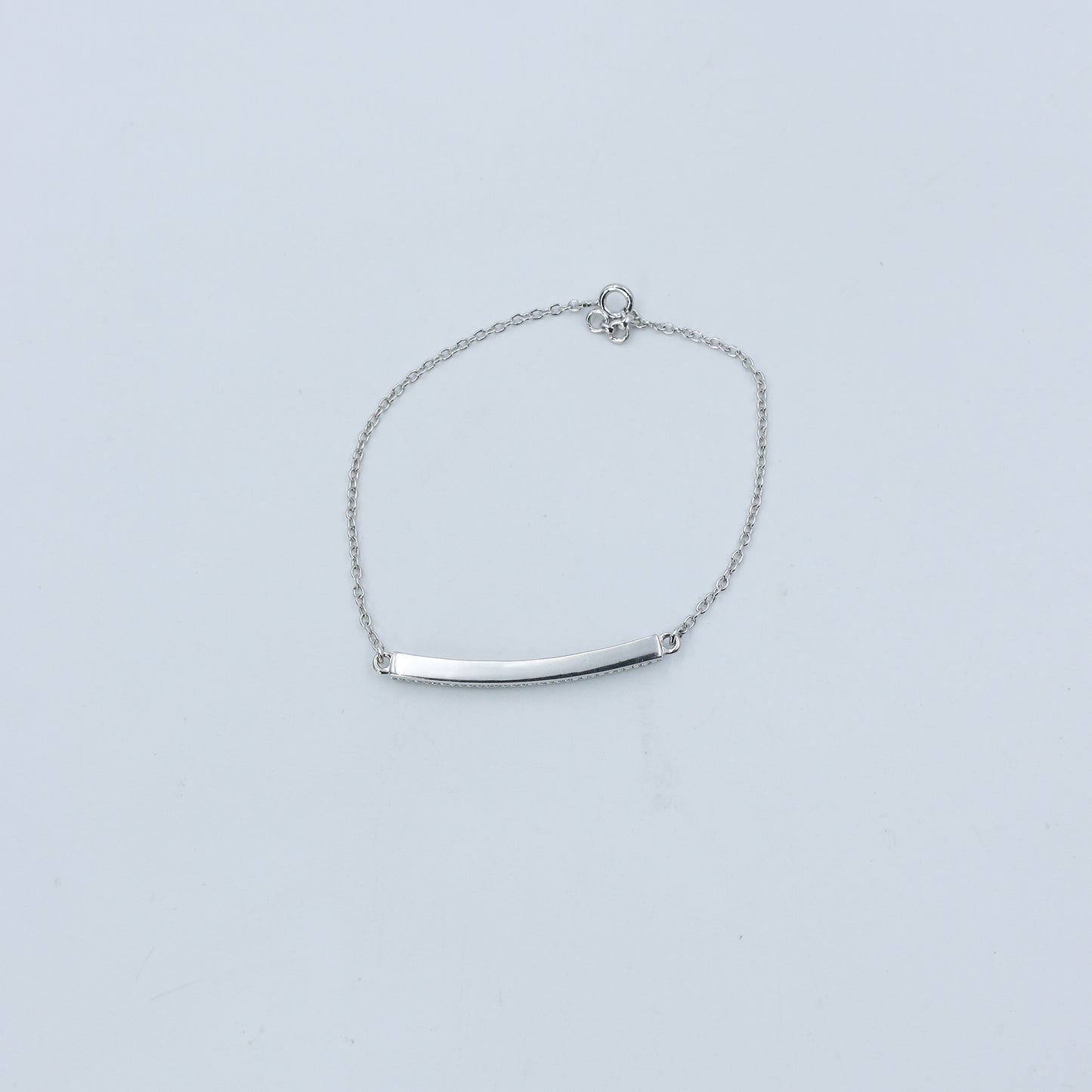 Minimal Diamond Bar Gold Bracelet - Anirudh Jewels