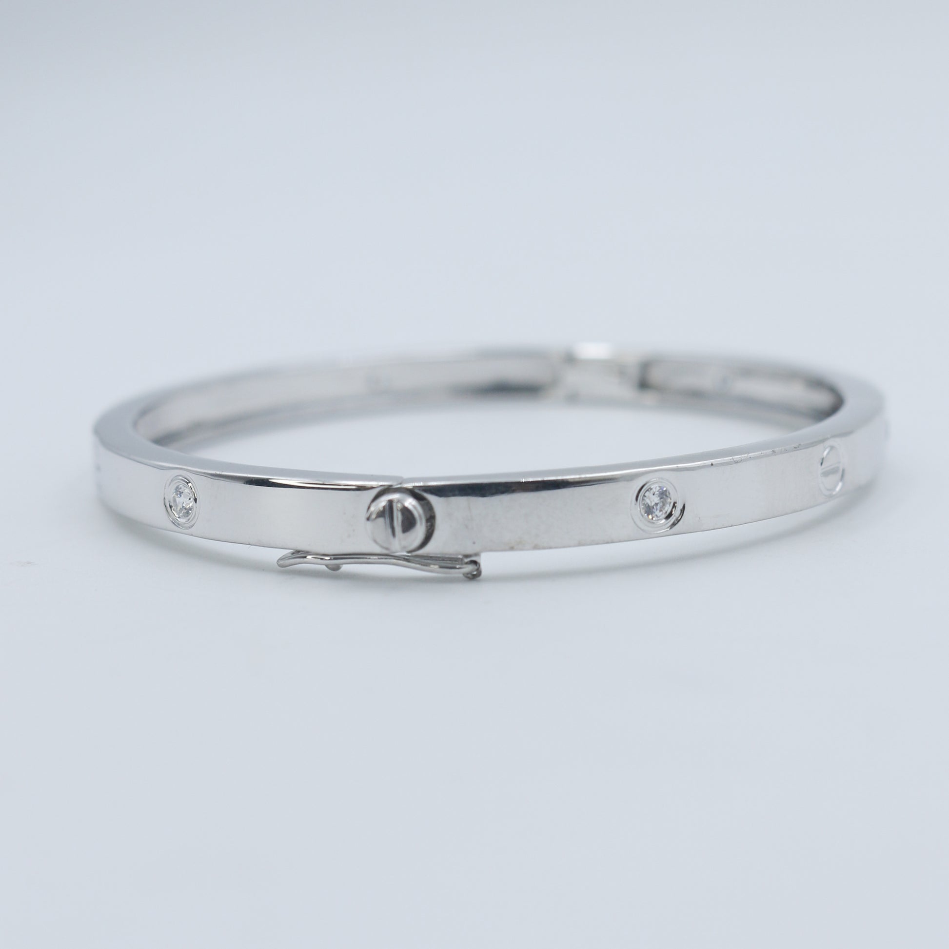 Diamond Gold Bangle for Women – Elegant Luxury Designer Cuff Bracelet - Anirudh Jewels