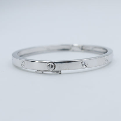 Diamond Gold Bangle for Women – Elegant Luxury Designer Cuff Bracelet - Anirudh Jewels