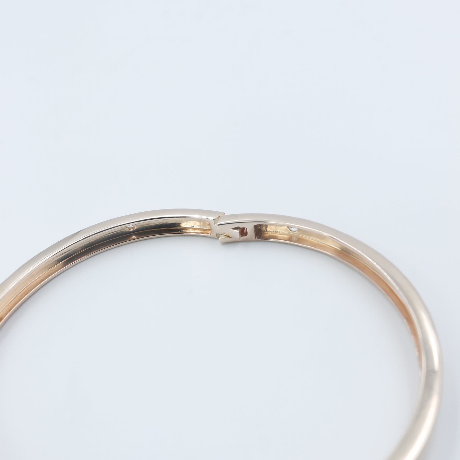 Diamond Gold Bangle for Women – Elegant Luxury Designer Cuff Bracelet - Anirudh Jewels