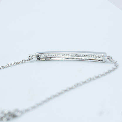 Minimal Diamond Bar Gold Bracelet - Anirudh Jewels