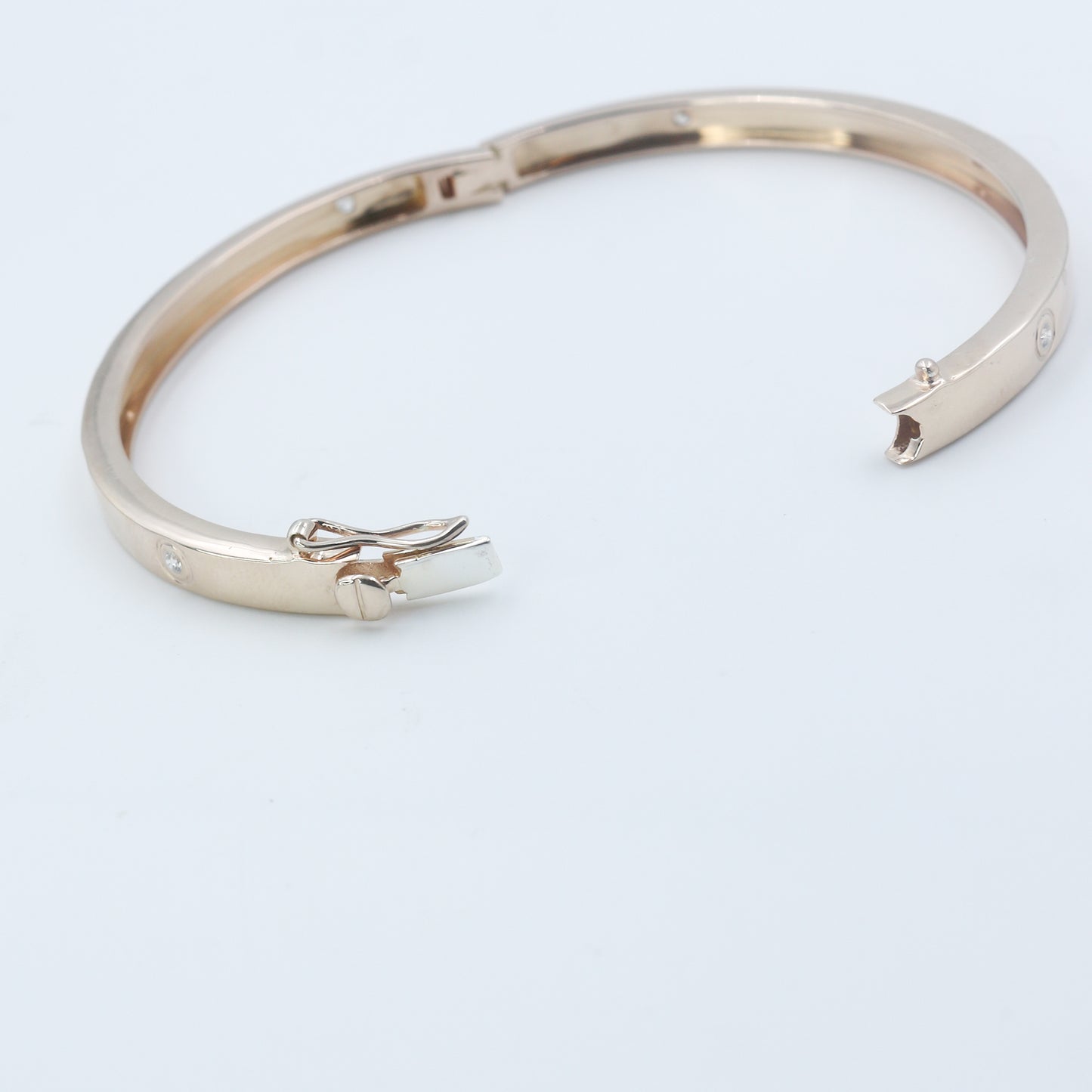 Diamond Gold Bangle for Women – Elegant Luxury Designer Cuff Bracelet - Anirudh Jewels
