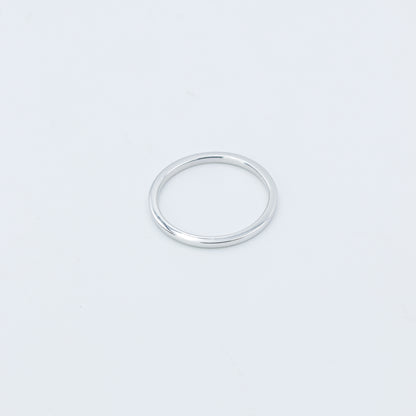 Classic Plain Gold Band Ring for Women – Minimalist Everyday Stackable Ring - Anirudh Jewels