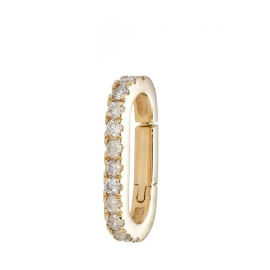 Diamond Lock Pendant in 0.18 Ct CVD EF-VVS Lock Charm - Anirudh Jewels