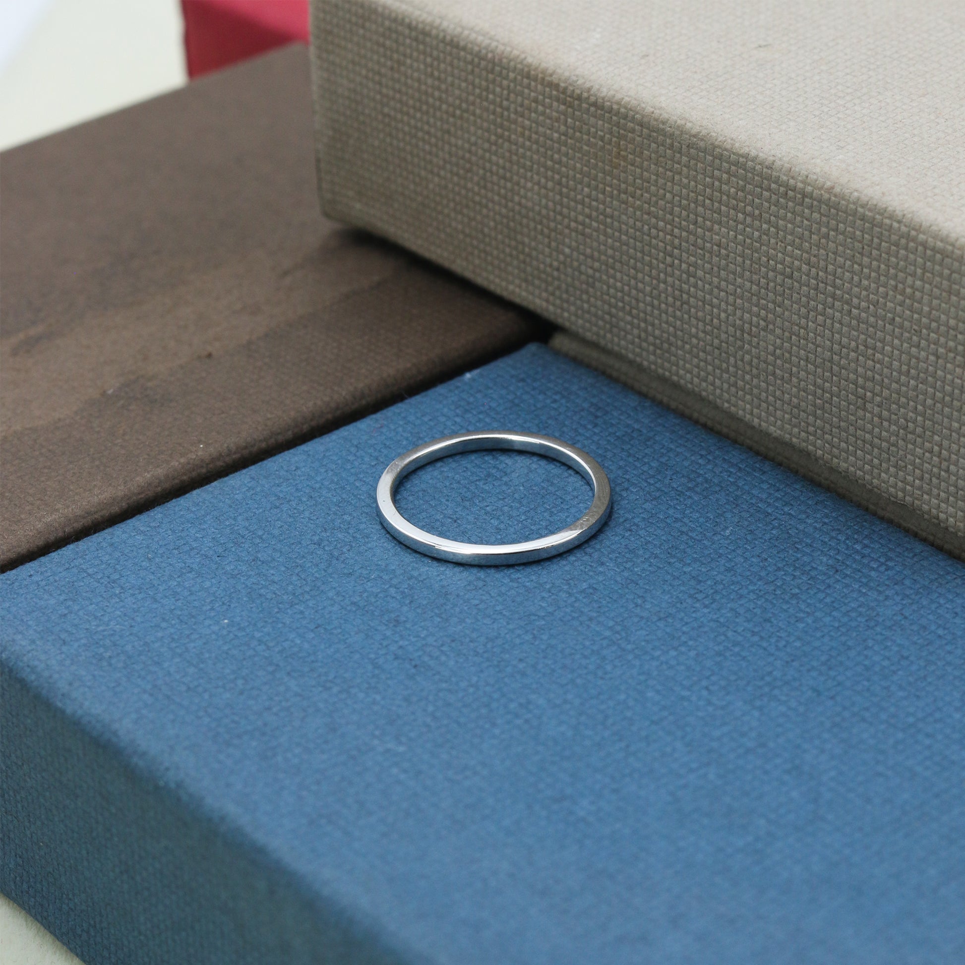 Classic Plain Gold Band Ring for Women – Minimalist Everyday Stackable Ring - Anirudh Jewels