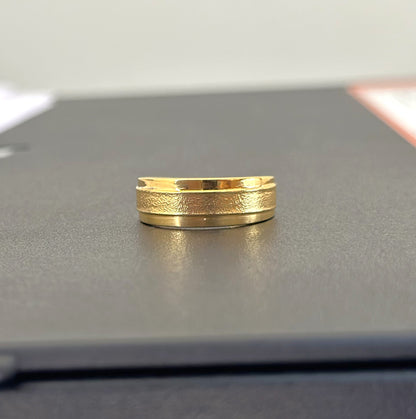 Dainty 14k Gold Minimalist Band Rings