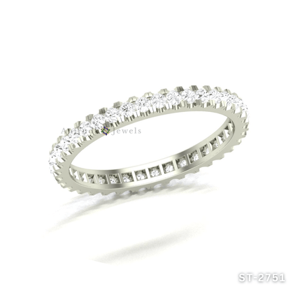 EternaGlow Diamond Eternity Band By Anirudh Jewels