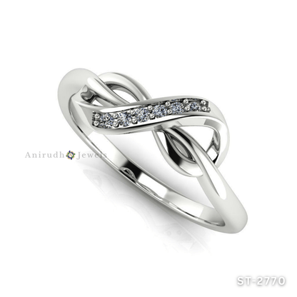 Infinity Grace Diamond Ring By Anirudh Jewels