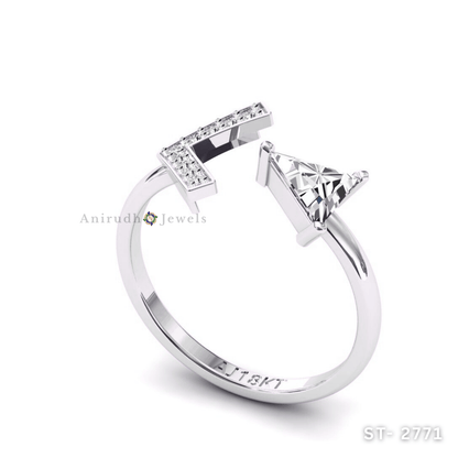 Duo Spark Ring By Anirudh Jewels