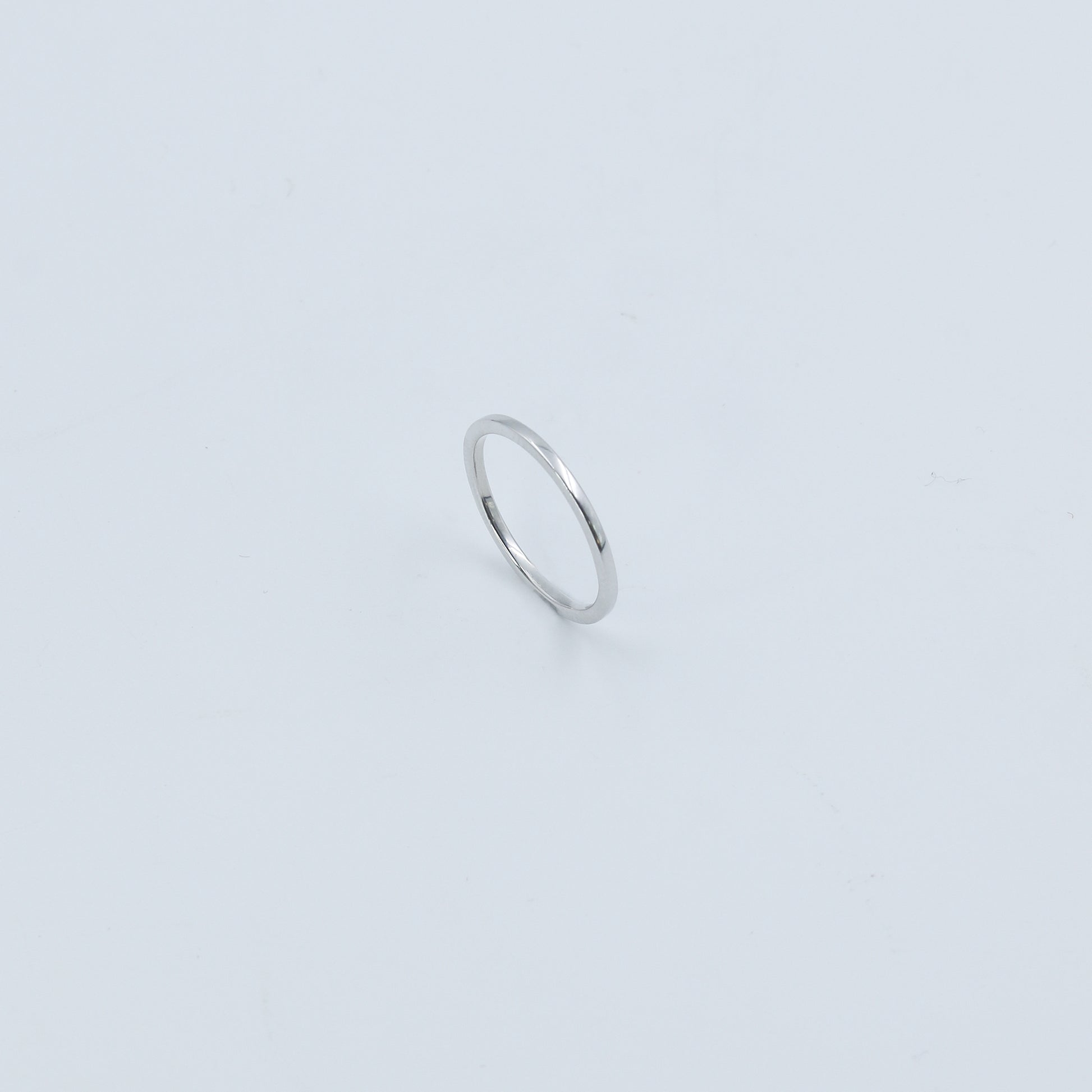 Classic Plain Gold Band Ring for Women – Minimalist Everyday Stackable Ring - Anirudh Jewels