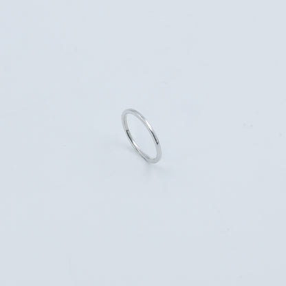 Classic Plain Gold Band Ring for Women – Minimalist Everyday Stackable Ring - Anirudh Jewels