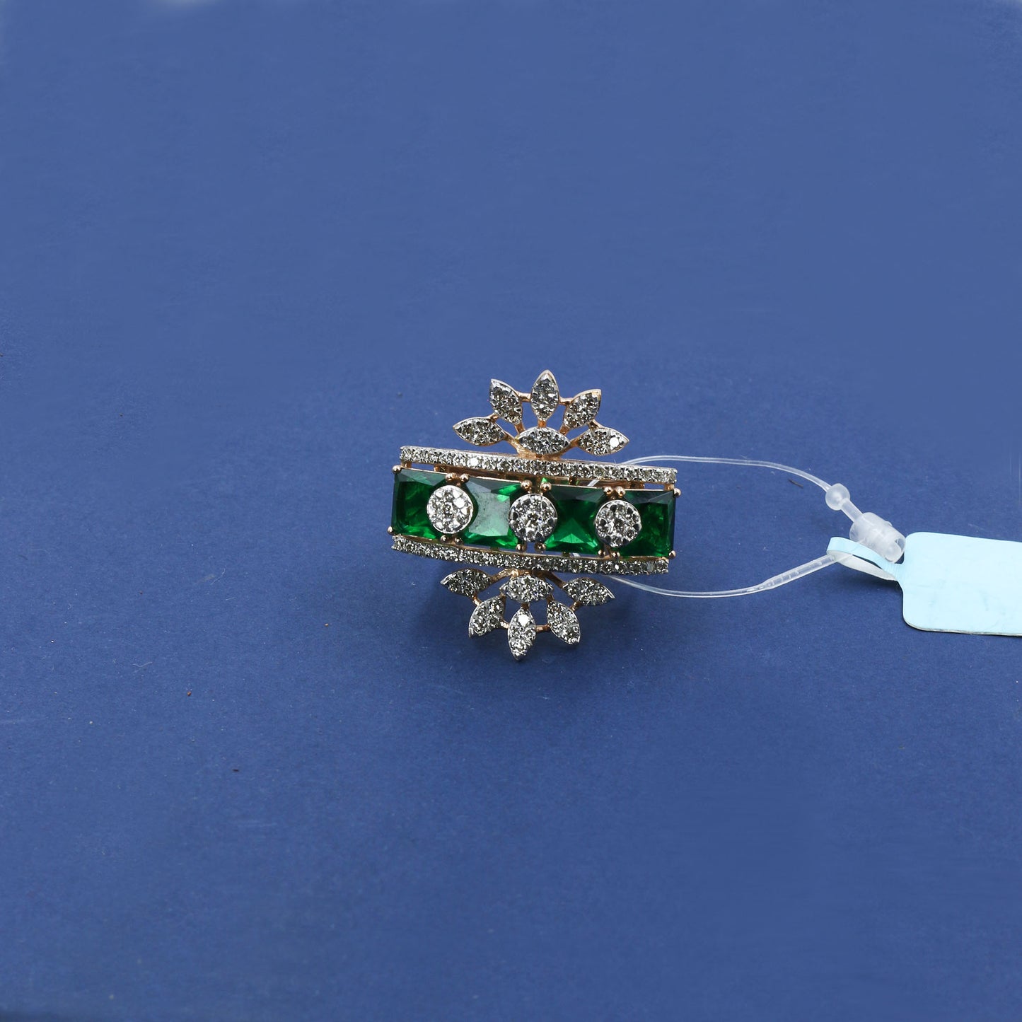 Diamond & Emerald Statement Ring