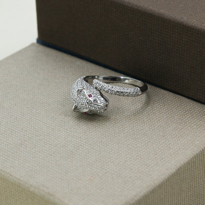 Ruby Halo Diamond Gold Ring - Anirudh Jewels